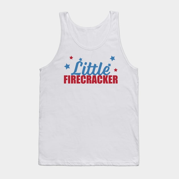 Little Firecracker Tank Top by Just for Shirts and Grins